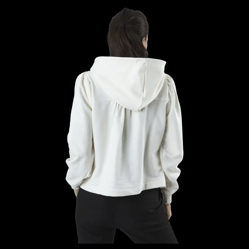 Pieces Linley Ls Hoddie Sweat Bc Vit Sale