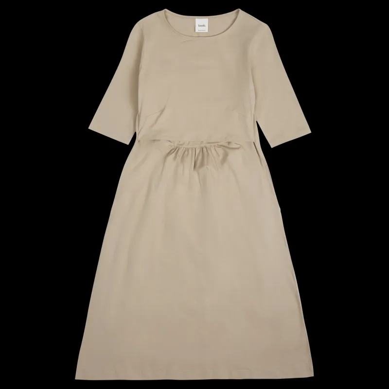 Hot Boob Linnea Dress Trench Coat Beige
