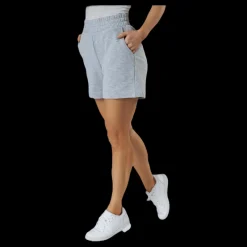 Pieces Liola Hw Sweat Shorts Lounge Grey Grå Clearance