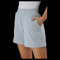Pieces Liola Hw Sweat Shorts Lounge Grey Grå Clearance