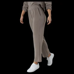 Pieces Lise Hw Wide Pant Lounge Beige Outlet
