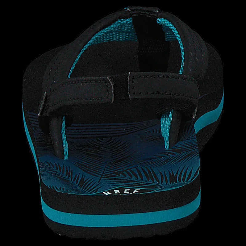 Discount Reef Little Ahi Aqua Palms Svart