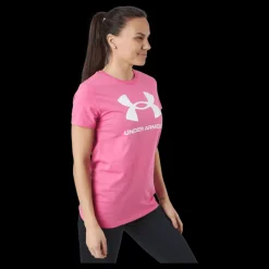 Online Under Armour Live Sportstyle Graphic Ssc Bubble Gum / / White Rosa