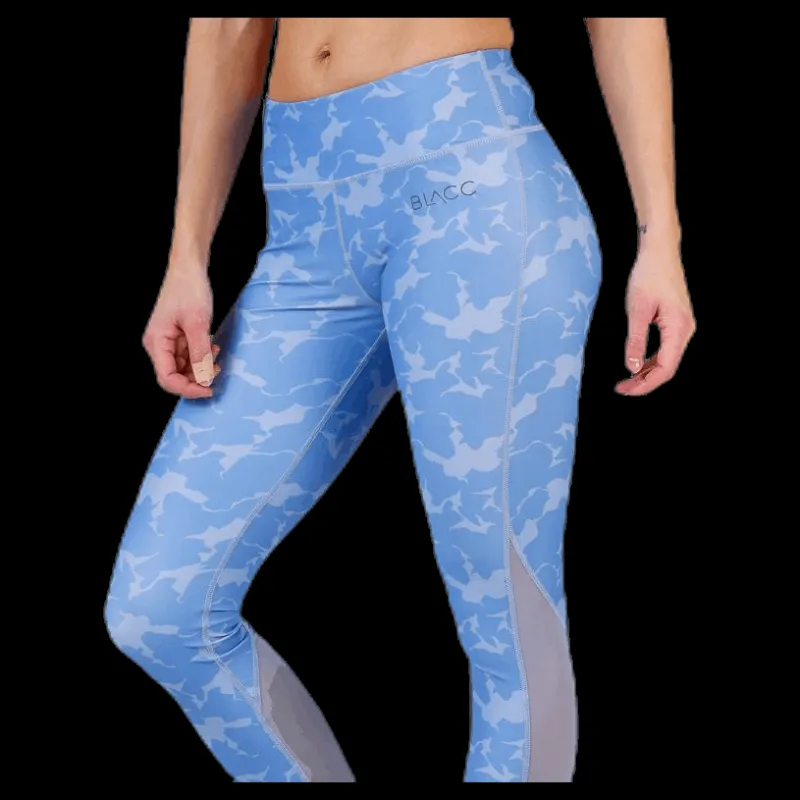 BLACC Live Tights Blue Blå Sale