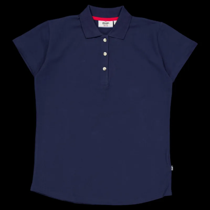 Tuxer Livia Polo Shirt Dark Navy Blå