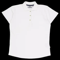 New Tuxer Livia Polo Shirt Offwhite Vit