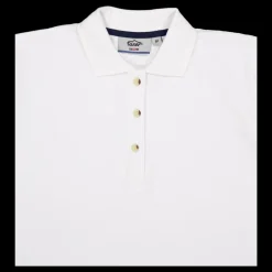 New Tuxer Livia Polo Shirt Offwhite Vit