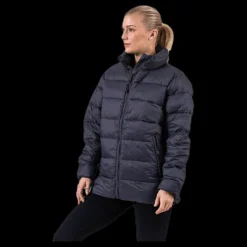 Kappa Logo Amby Padded Jacket Grey Svart