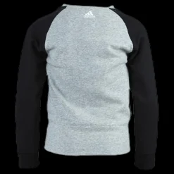 Clearance adidas Logo Crew Sweatshirt Junior Black/Grey Flerfärgad