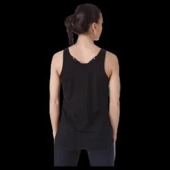 Clearance Casall Logo Relaxed Tank Black Svart