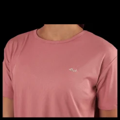 Röhnisch Logo Ribbed Tee Pink Rosa Hot