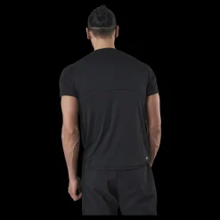 adidas Logo Sport T-Shirt Black / White Svart Outlet