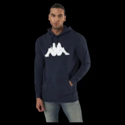 Kappa Logo Tairiti Blue/White Blå och Vit New