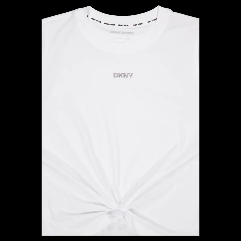 DKNY Sport Logo T-shirt White Vit Hot