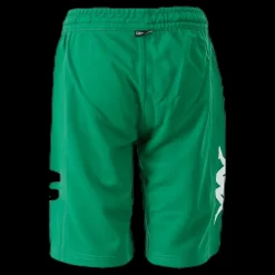 New Kappa Logoshorts White/Green Vit och Grön