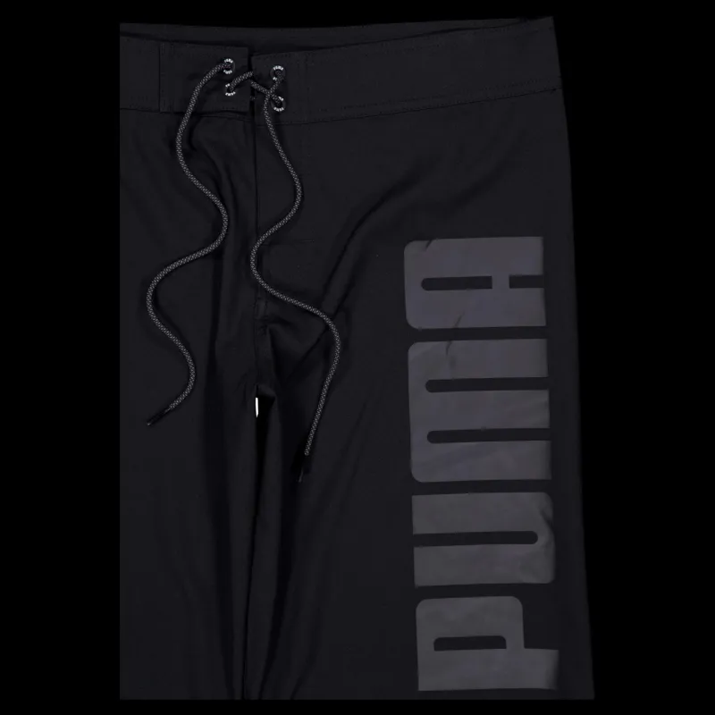 Puma Long Board Shorts Black Svart Sale