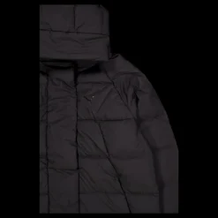 Puma Long Down Coat Black Hot