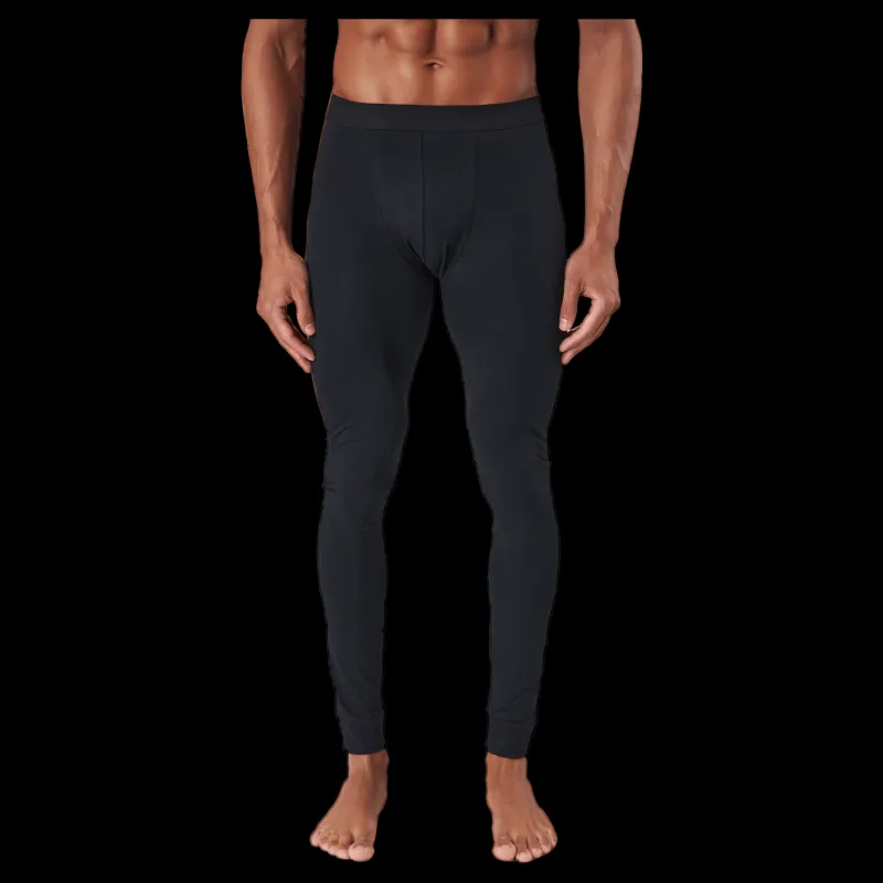 Outlet Bread & Boxers Long Johns Black Svart