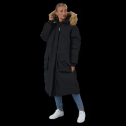 Svea Long Parka Black Best