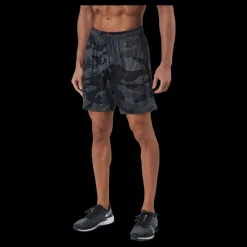 New Better Bodies Loose Function Short Dark Camo Svart