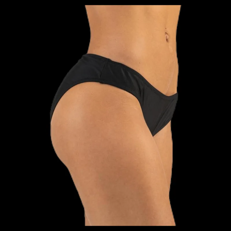 Waikani Beachwear Lou Brief Black Svart
