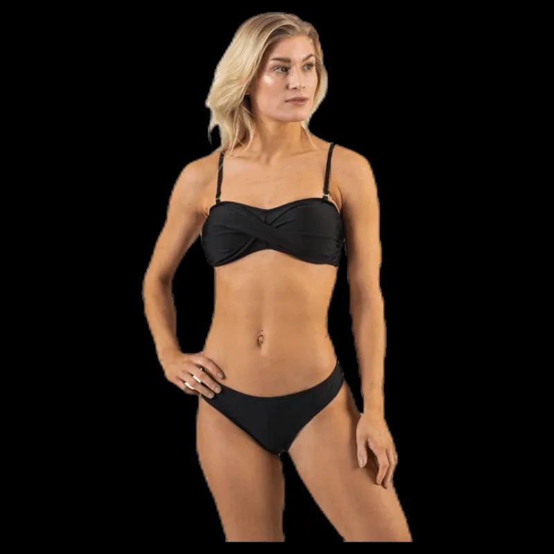 Waikani Beachwear Lou Brief Black Svart