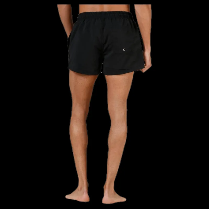 Clearance Wyte Louie Short Swim Trunks Black Svart