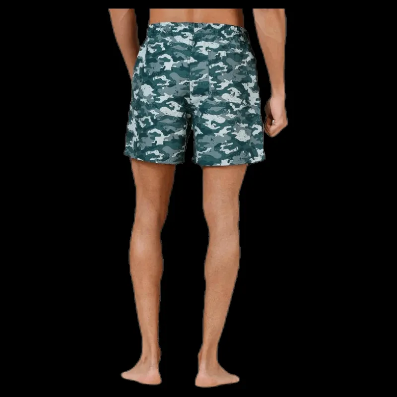Discount Wyte Louie Swim Trunks Patterned/Green Mönstrad och Grön