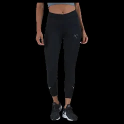 Discount Kari Traa Louise 3/4 Tights Black Svart