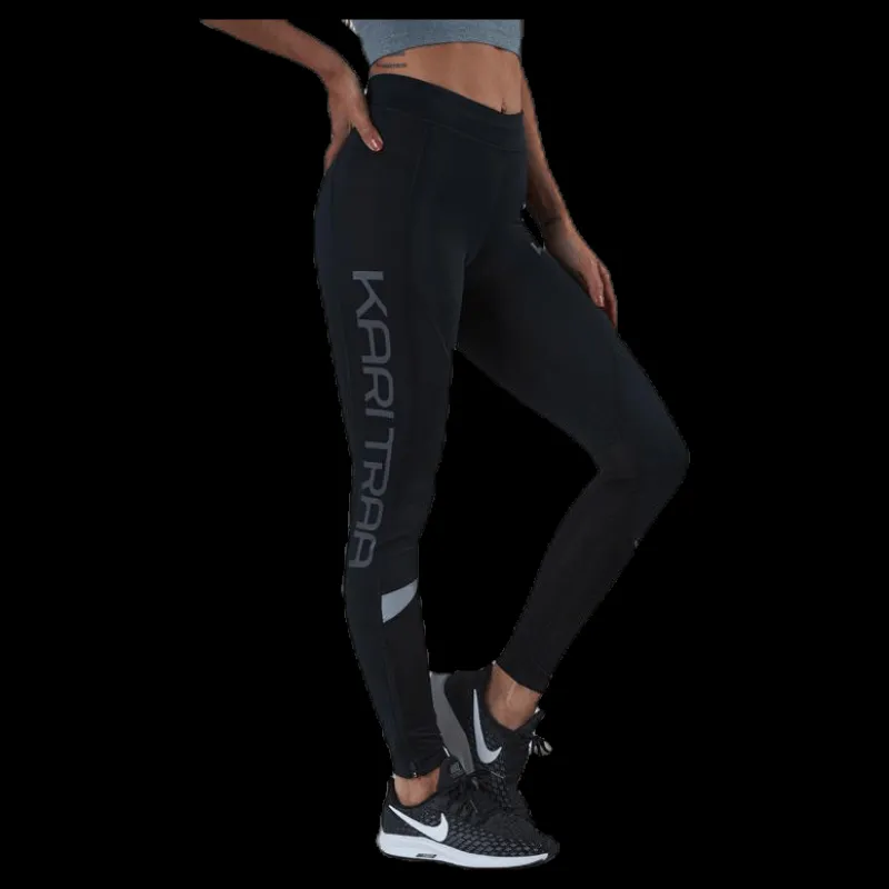Kari Traa Louise Tights Black Svart
