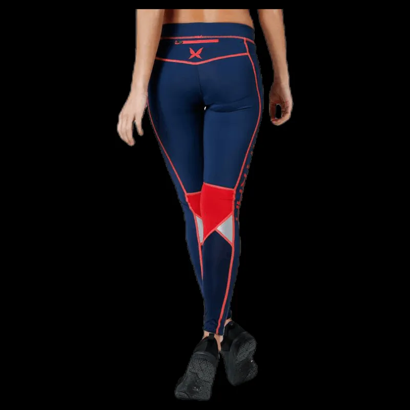 Kari Traa Louise Tights Blue Blå Best