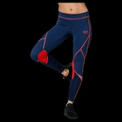 Kari Traa Louise Tights Blue Blå Best