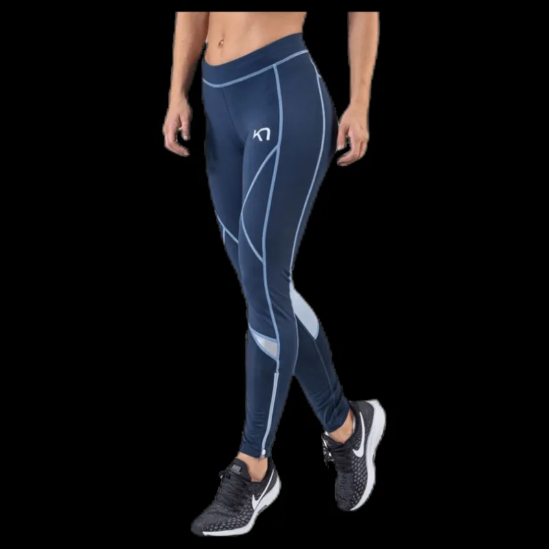 Online Kari Traa Louise Tights Blue Blå