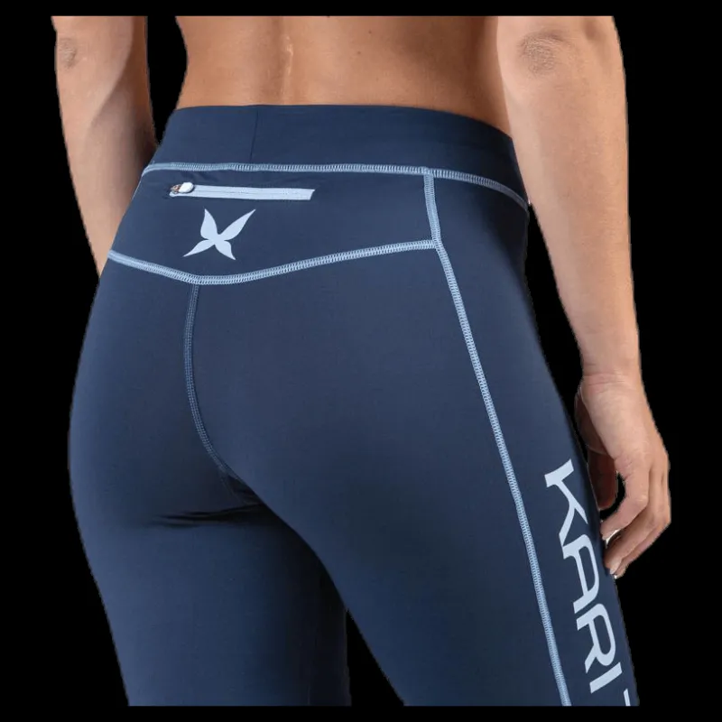 Online Kari Traa Louise Tights Blue Blå