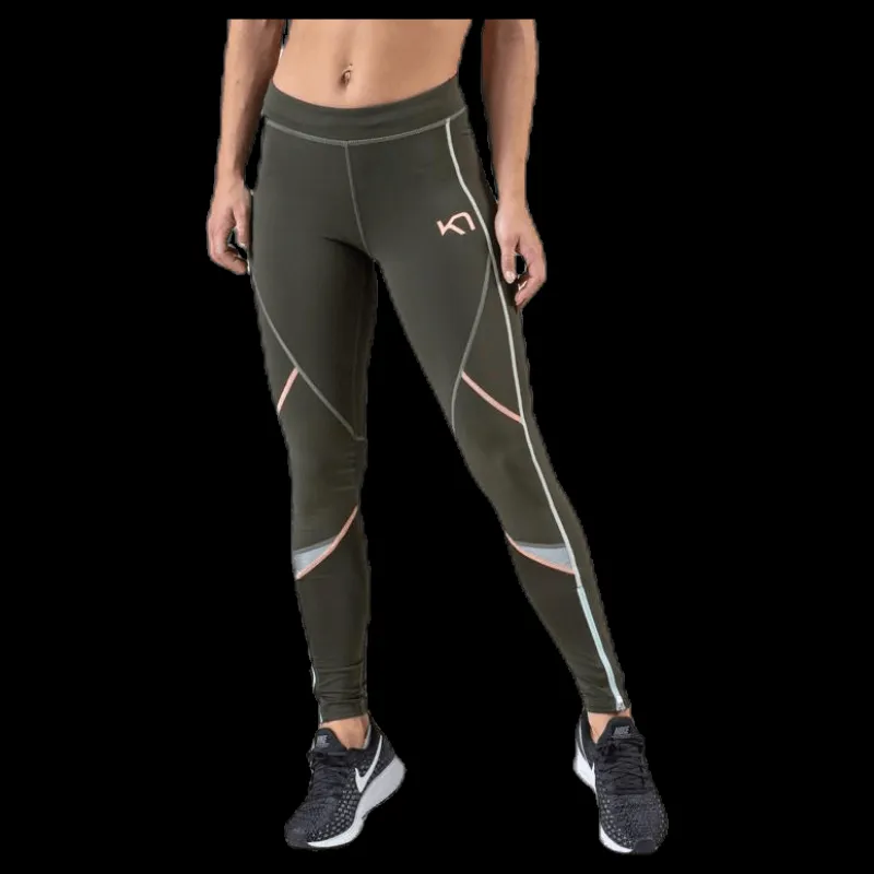 Kari Traa Louise Tights Green Grön Best