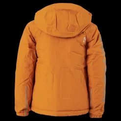 Sale Didriksons Lovis Kids Jkt 2 Burnt Glow Gul