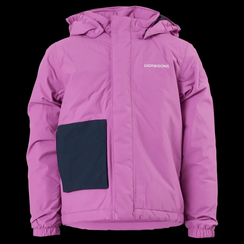 Best Didriksons Lovis Kids Jkt 2 Radiant Purple Rosa
