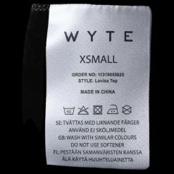 Wyte Lovisa Top Black Svart Outlet