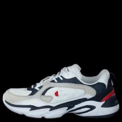 Online Champion Low Cut Shoe Tampa White Blå och Vit