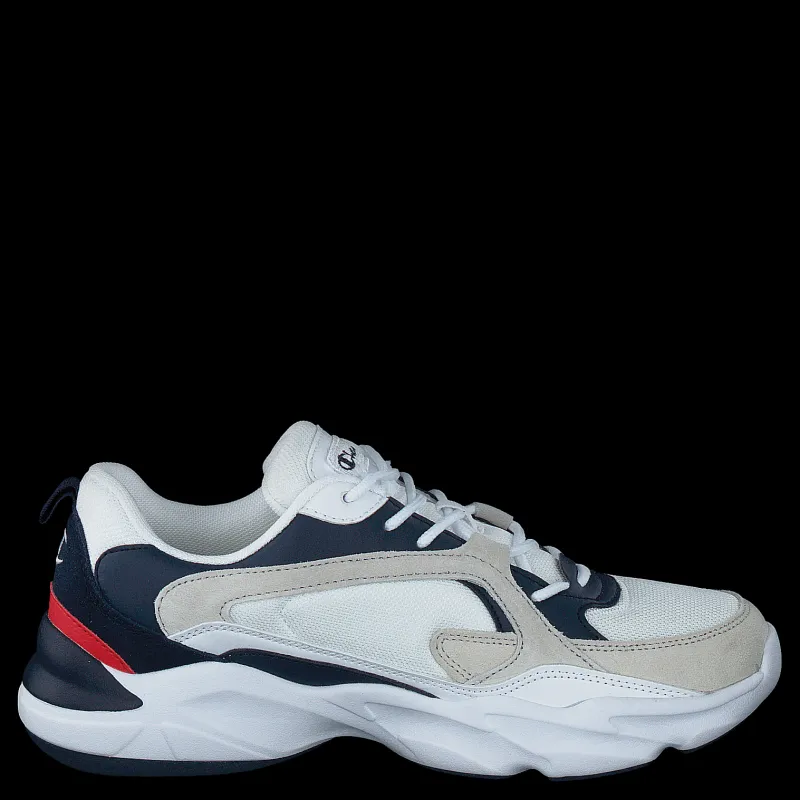 Online Champion Low Cut Shoe Tampa White Blå och Vit