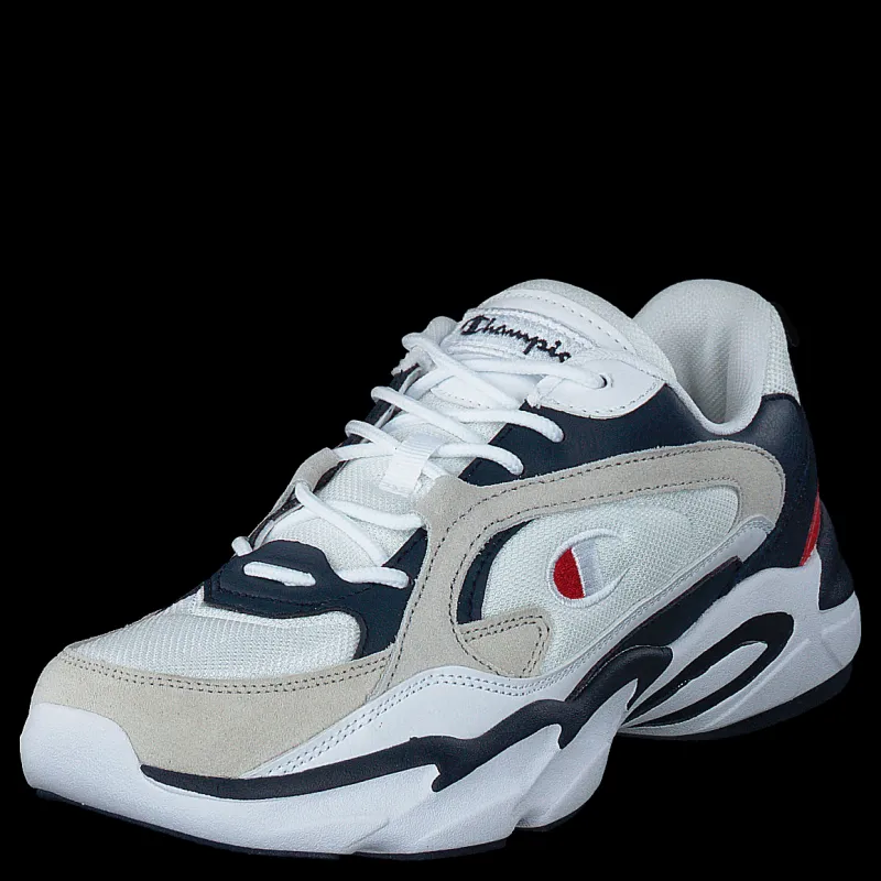 Online Champion Low Cut Shoe Tampa White Blå och Vit