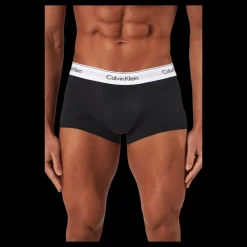 Calvin Klein Low Rise Trunk 3pk Black/ Woodland/ Sandalwood Beige och Svart