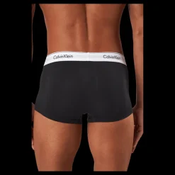 Calvin Klein Low Rise Trunk 3pk Black/ Woodland/ Sandalwood Beige och Svart