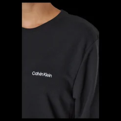 Calvin Klein L/s Sweatshirt Black Svart Sale