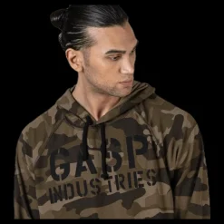 GASP L/S Thermal Hoodie Patterned Mönstrad Sale