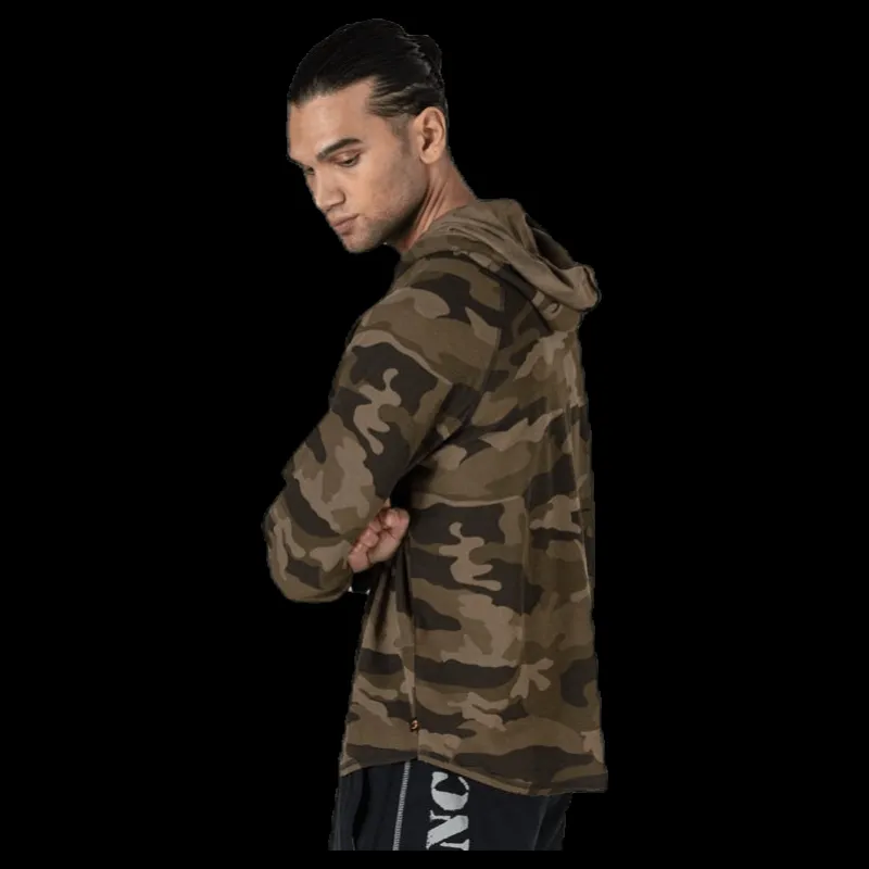 GASP L/S Thermal Hoodie Patterned Mönstrad Sale