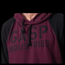 GASP L/S Thermal Hoodie Red Röd Discount