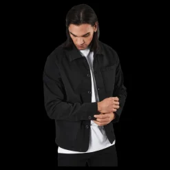 New Jack & Jones Lucas Ket Akm Black Black Svart