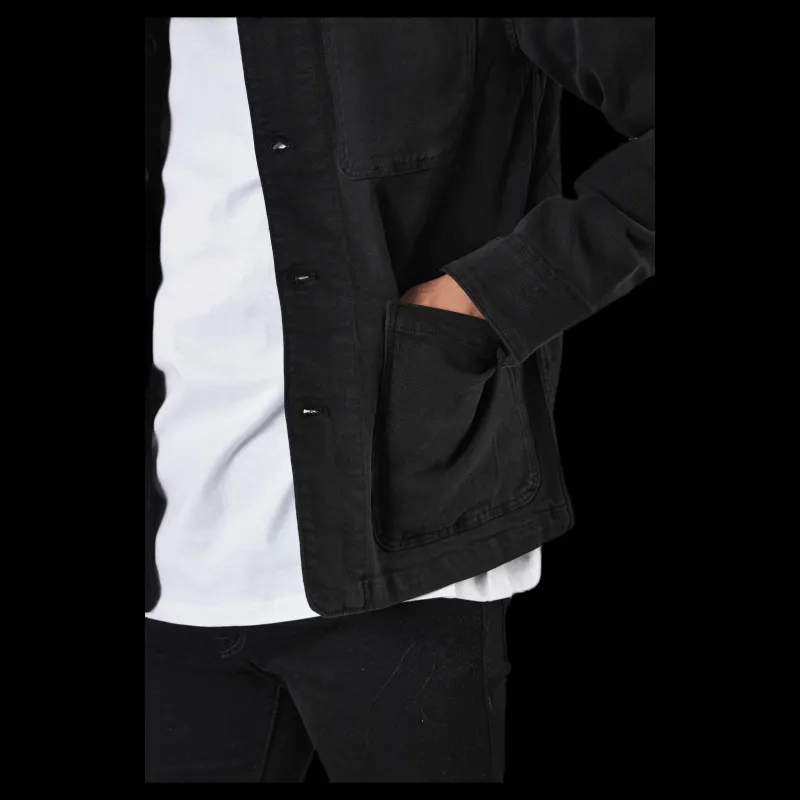 New Jack & Jones Lucas Ket Akm Black Black Svart