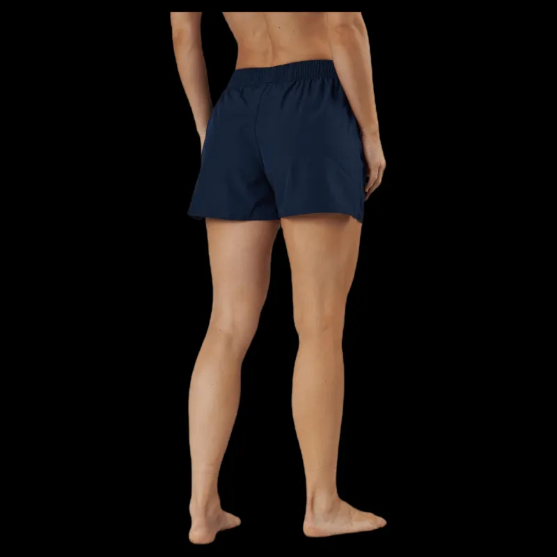Panos Emporio Lucca Solid Shorts Blue Blå New